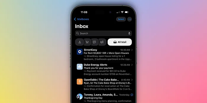 С iOS 18.2 Apple Mail получило самый большой редизайн за всю историю: что нового