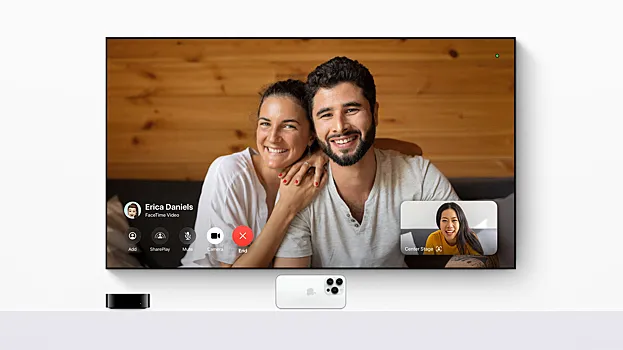 Приставка Apple TV обзавелась видеозвонками: для чего здесь смартфон