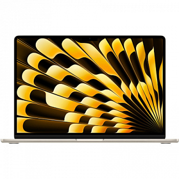Ноутбук Apple MacBook Air 13,6" (M3, 2024) 16 ГБ, 256 ГБ, сияющая звезда